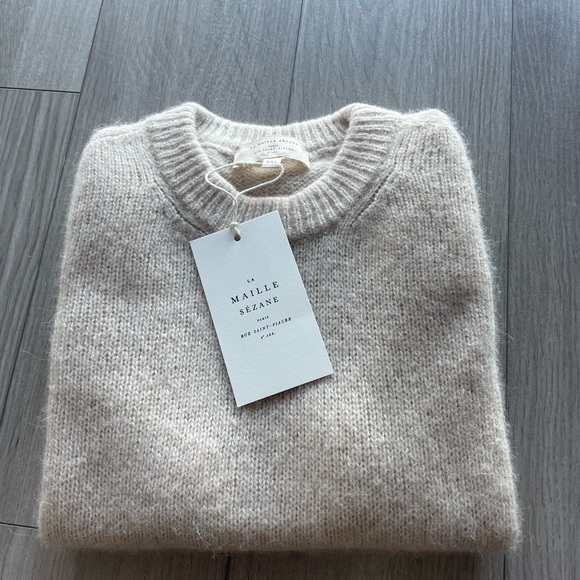 Sézane Samuel Jumper, sleeveless sweaters, XXS, Vanilla - Picture 5 of 15